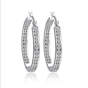 Inside Outside Hoop Earrings